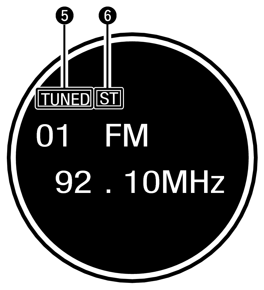 Name Main display TUNER